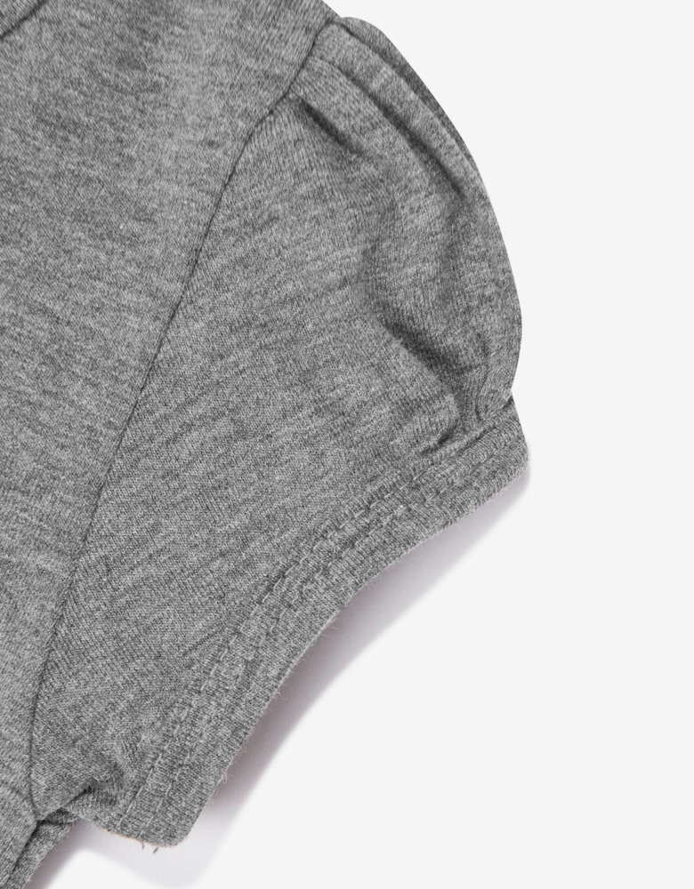 Childsplay Basics Girls Cotton T-Shirt in Grey