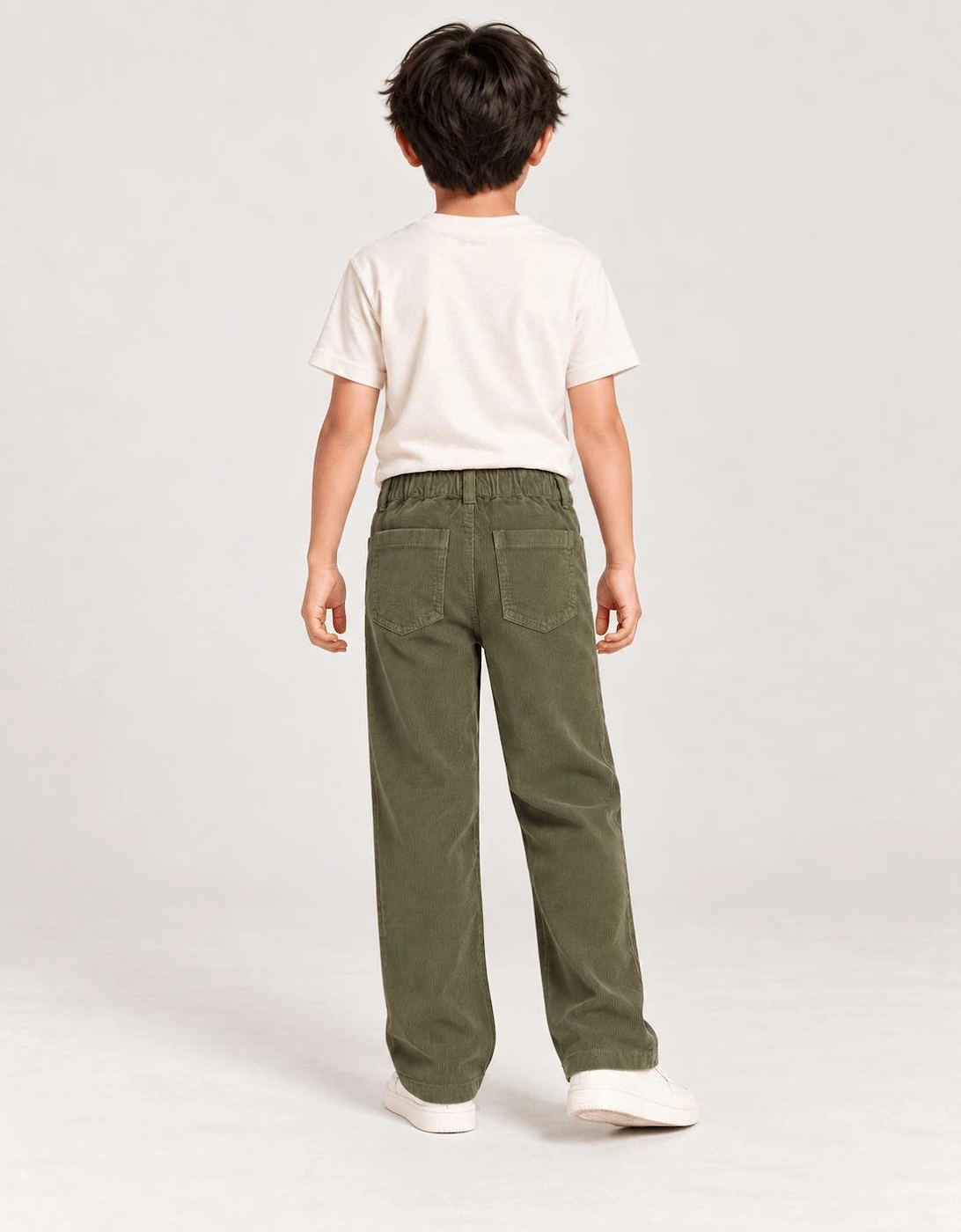 Childsplay Basics Boys Corduroy Trousers in Green