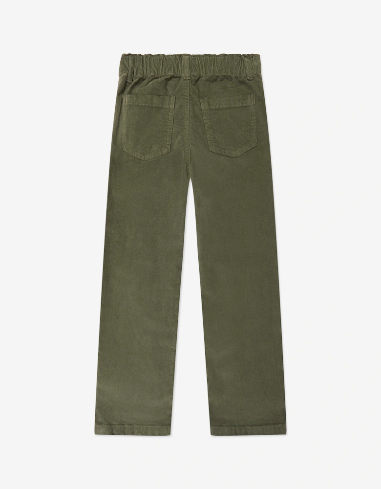 Childsplay Basics Boys Corduroy Trousers in Green