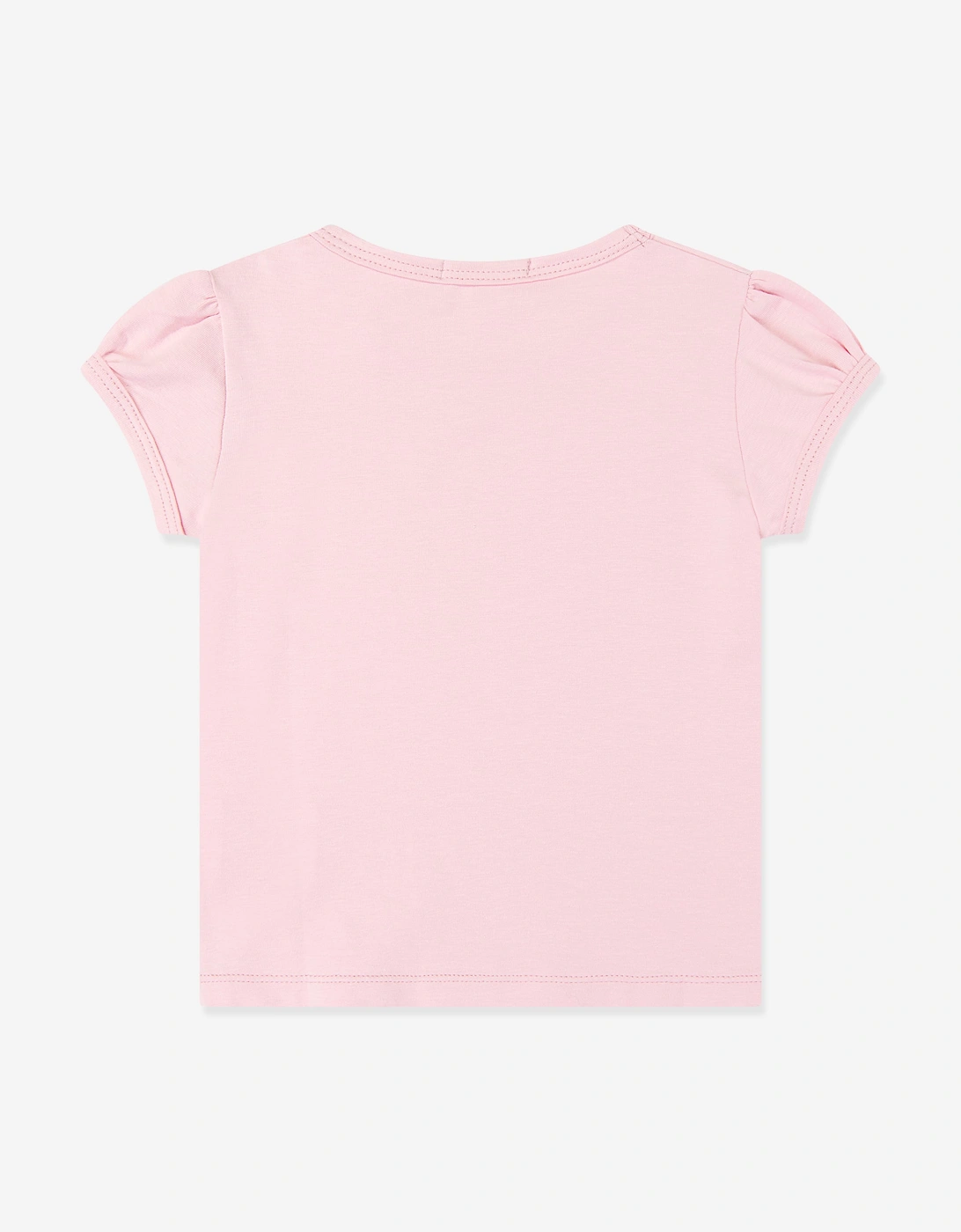 Childsplay Basics Girls Cotton T-Shirt in Pink
