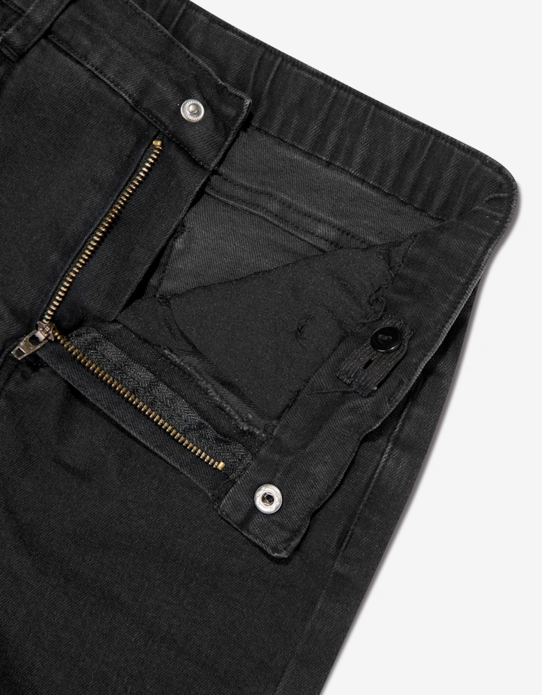 Childsplay Basics Kids Wide Leg Jeans in Black