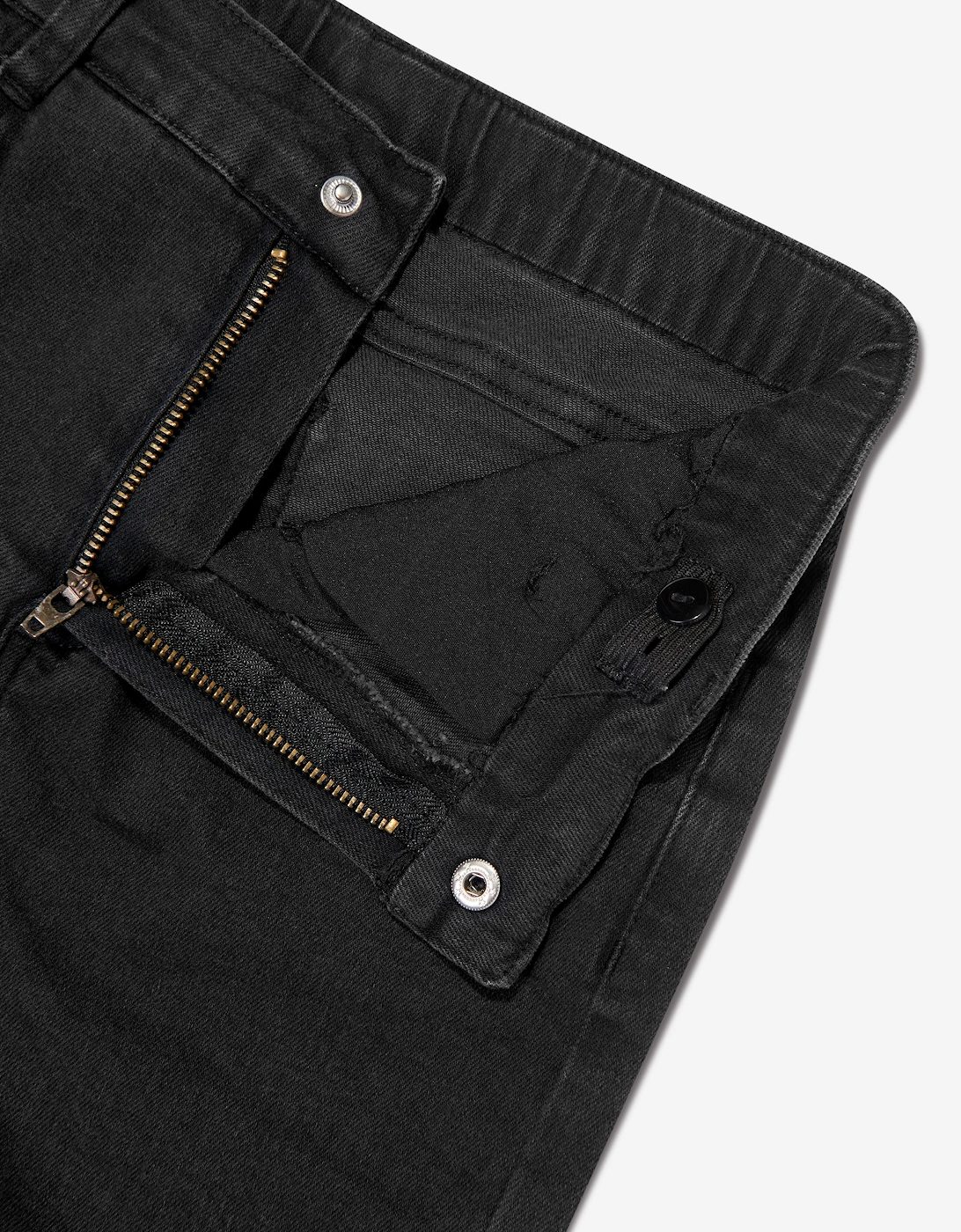 Childsplay Basics Kids Wide Leg Jeans in Black