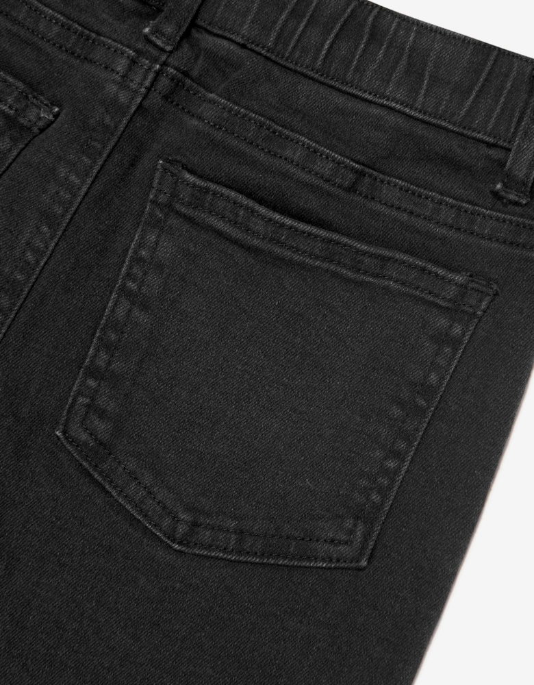 Childsplay Basics Kids Wide Leg Jeans in Black
