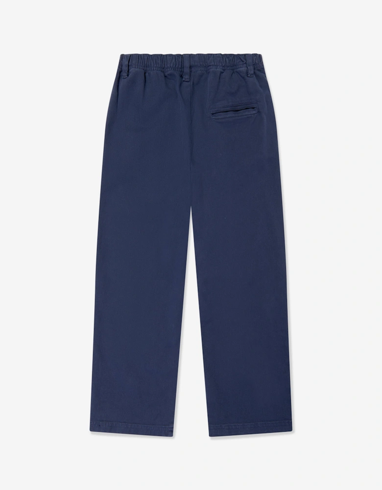 Childsplay Basics Boys Gabardine Trousers in Navy
