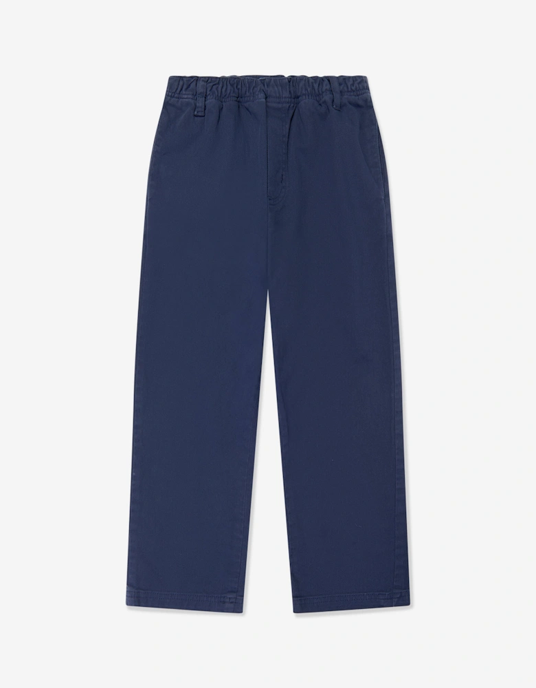 Childsplay Basics Boys Gabardine Trousers in Navy