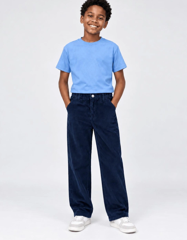 Childsplay Basics Boys Corduroy Trousers in Navy