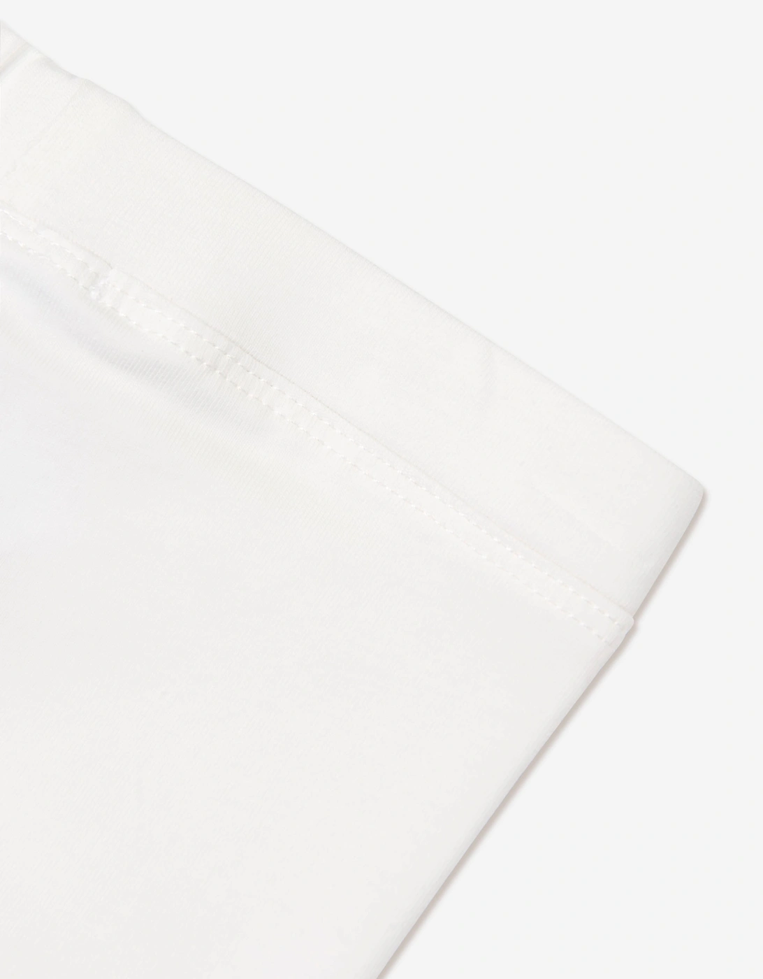 Childsplay Basics Girls Cotton Leggings in Ivory