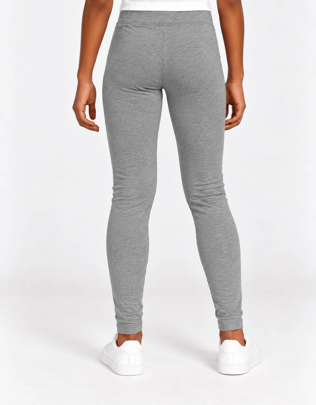 Childsplay Basics Girls Cotton Leggings in Grey