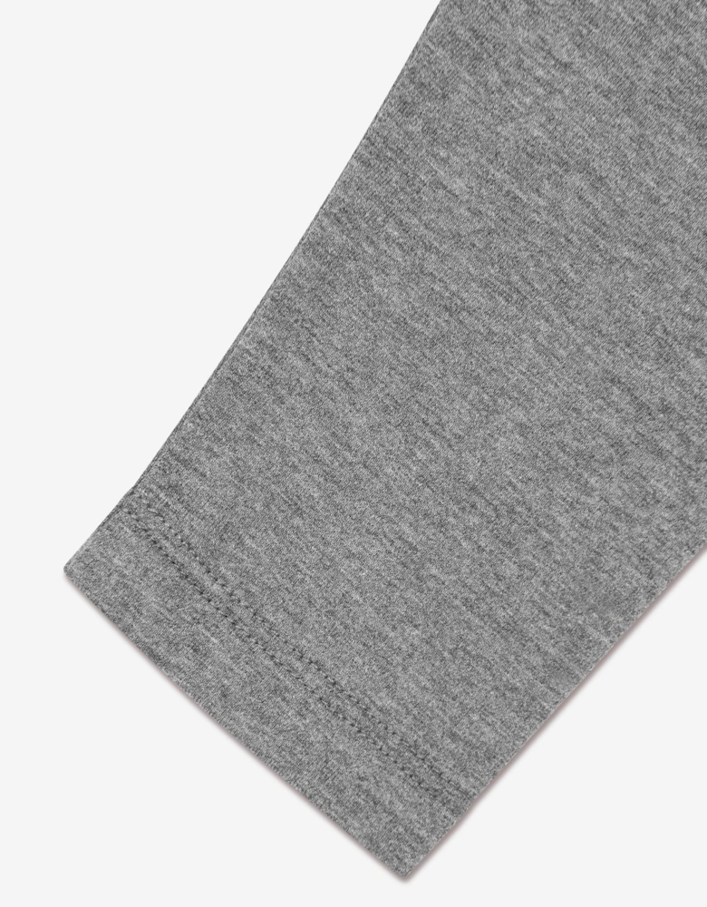 Childsplay Basics Girls Cotton Leggings in Grey