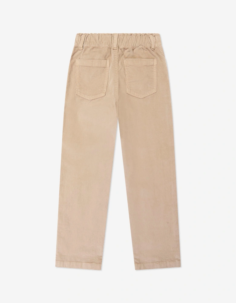 Childsplay Basics Boys Corduroy Trousers in Beige
