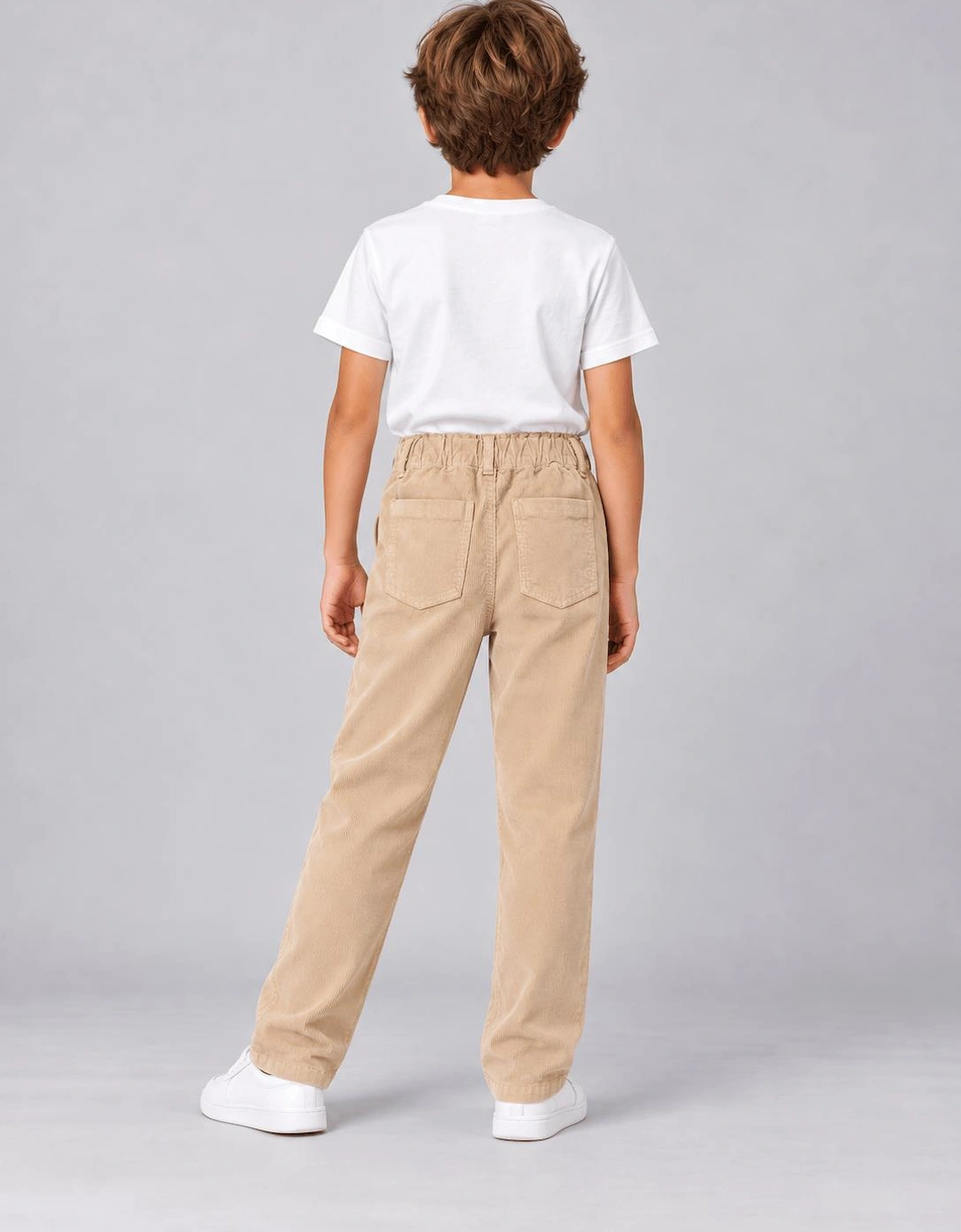 Childsplay Basics Boys Corduroy Trousers in Beige