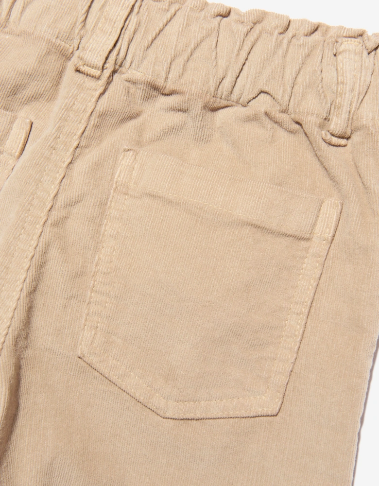 Childsplay Basics Boys Corduroy Trousers in Beige