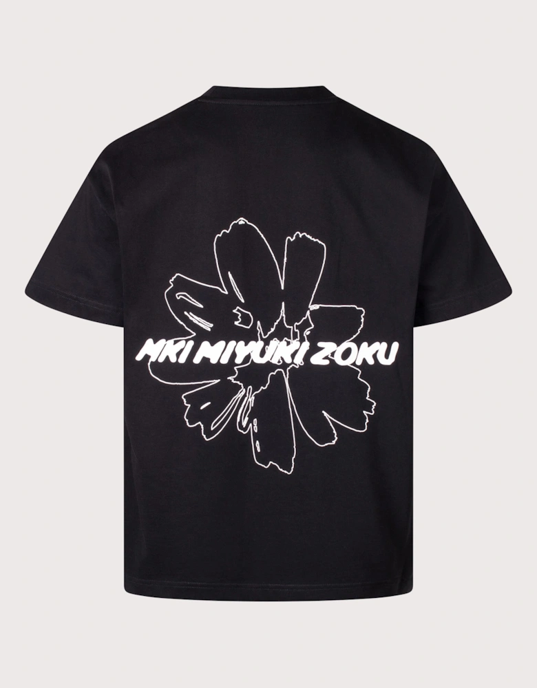 Oversized Box Fit Wildflower T-Shirt