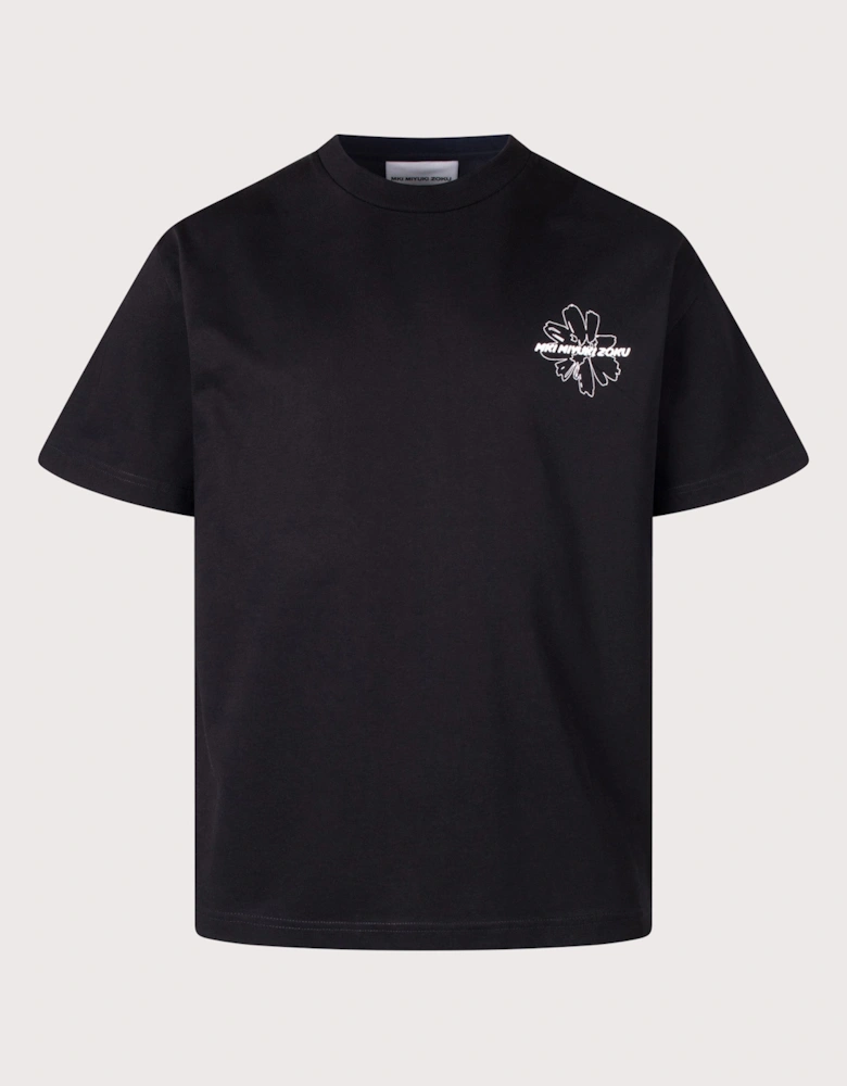 Oversized Box Fit Wildflower T-Shirt