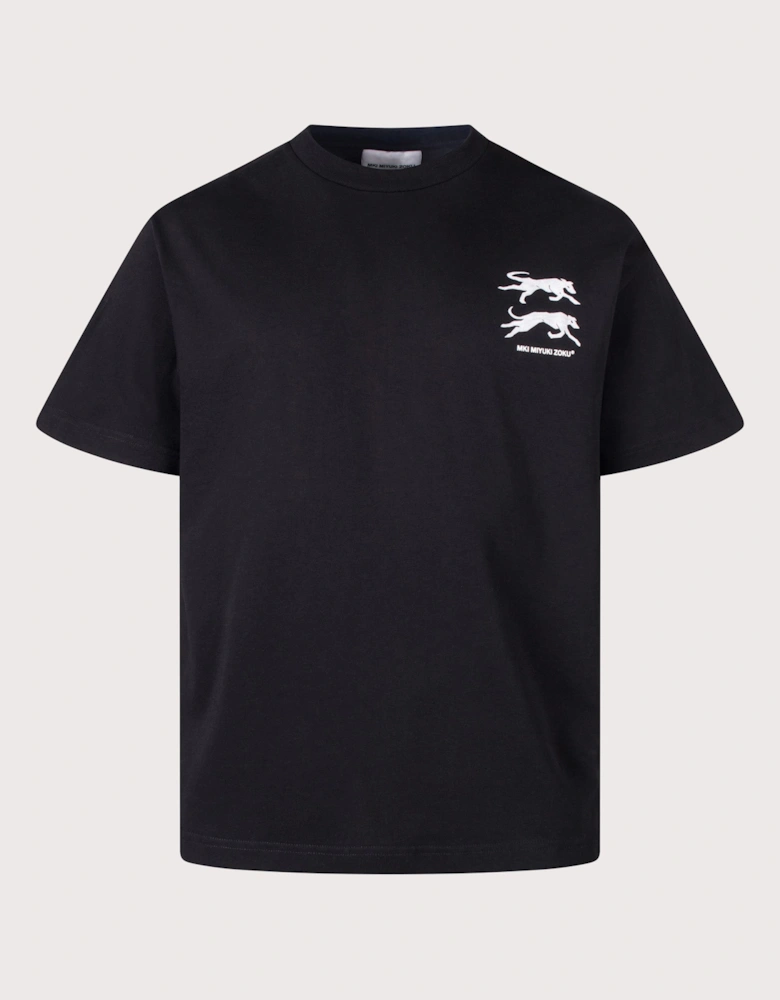 Oversized Box Fit Greyhound T-Shirt