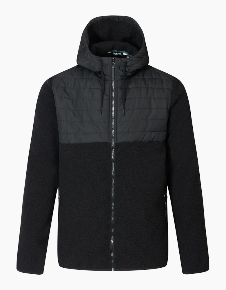 Regatta Mens Frankie Two Tone Borg Fleece Hybrid Jacket