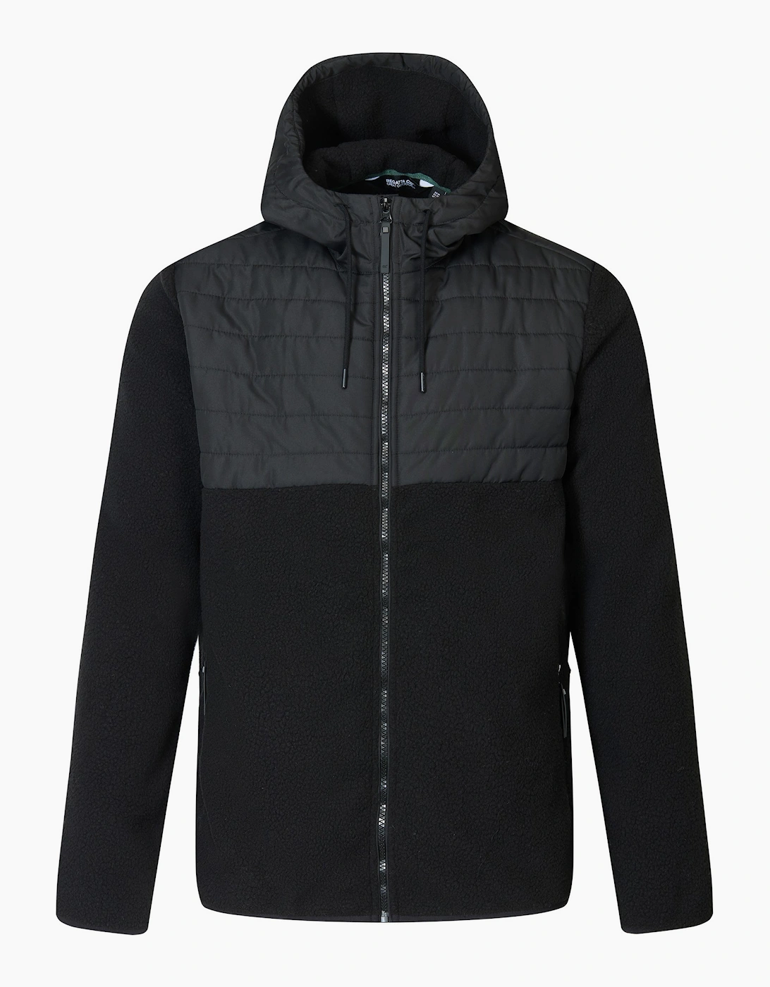 Regatta Mens Frankie Two Tone Borg Fleece Hybrid Jacket