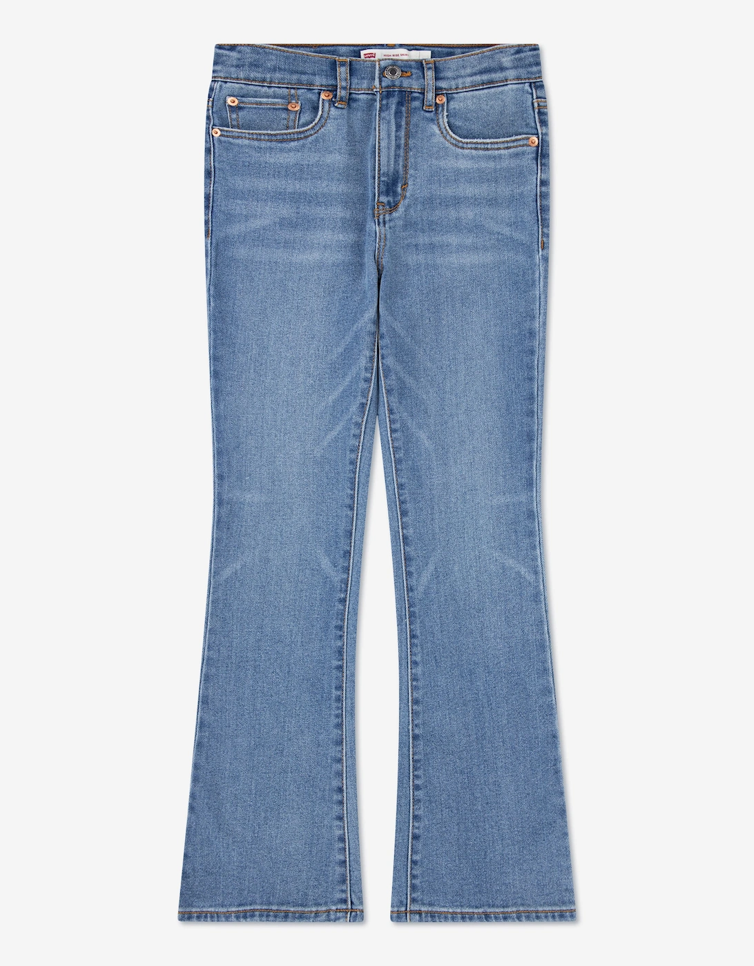 Levi's Girls 726 High Rise Flared Jeans in Blue