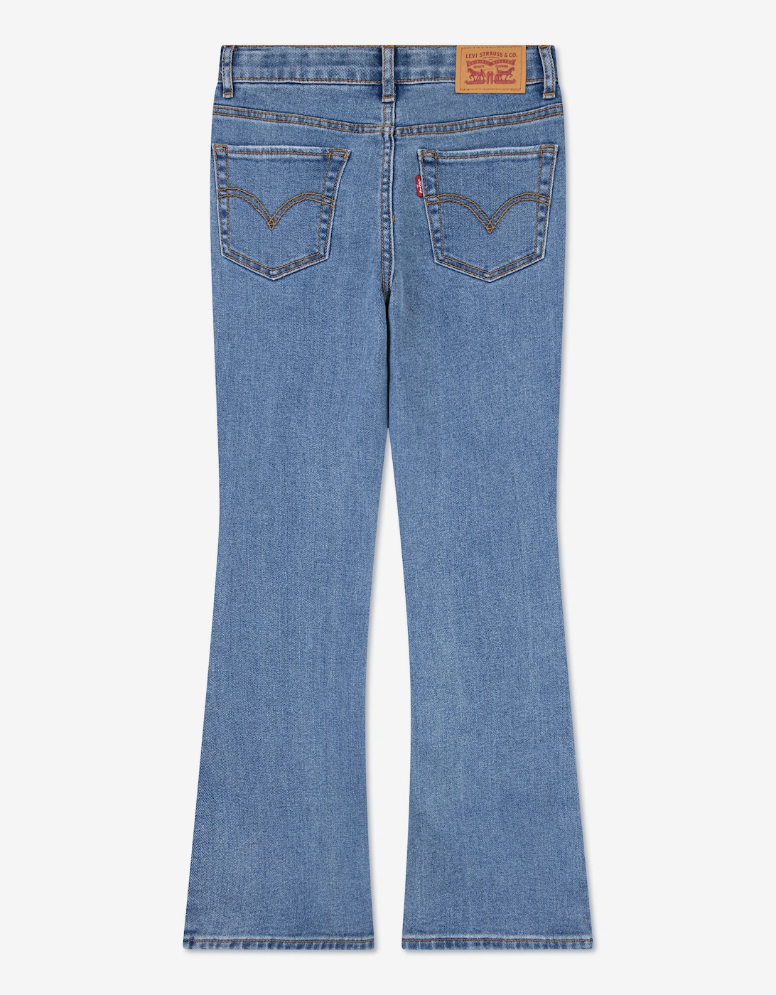 Levi's Girls 726 High Rise Flared Jeans in Blue