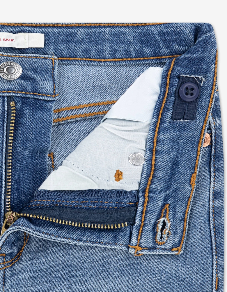 Levi's Girls 726 High Rise Flared Jeans in Blue