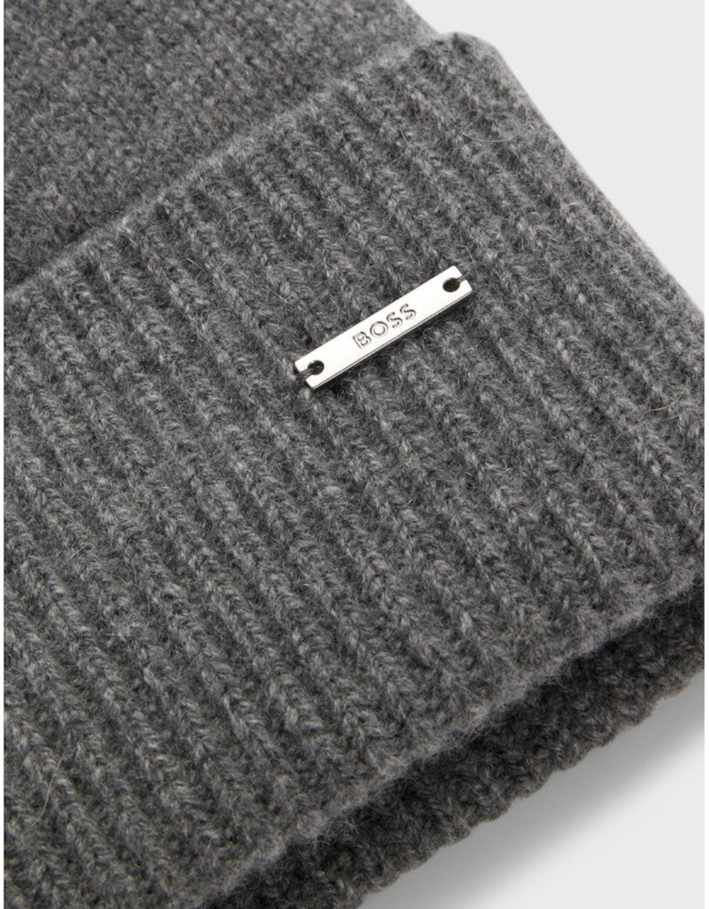 BOSS Black Honesto Hat 030 Med Grey