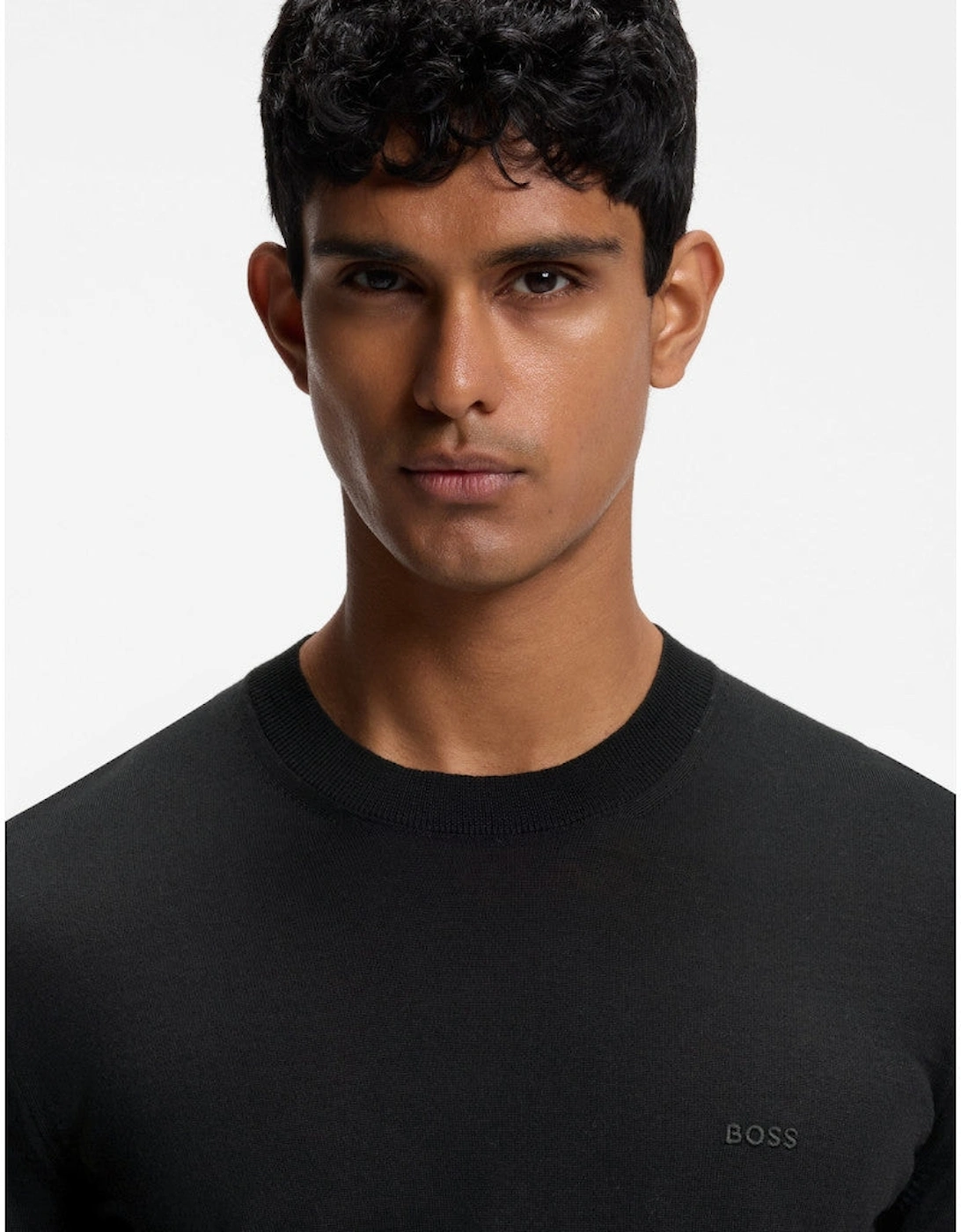 BOSS Black H Leno L Sweater 001 Black