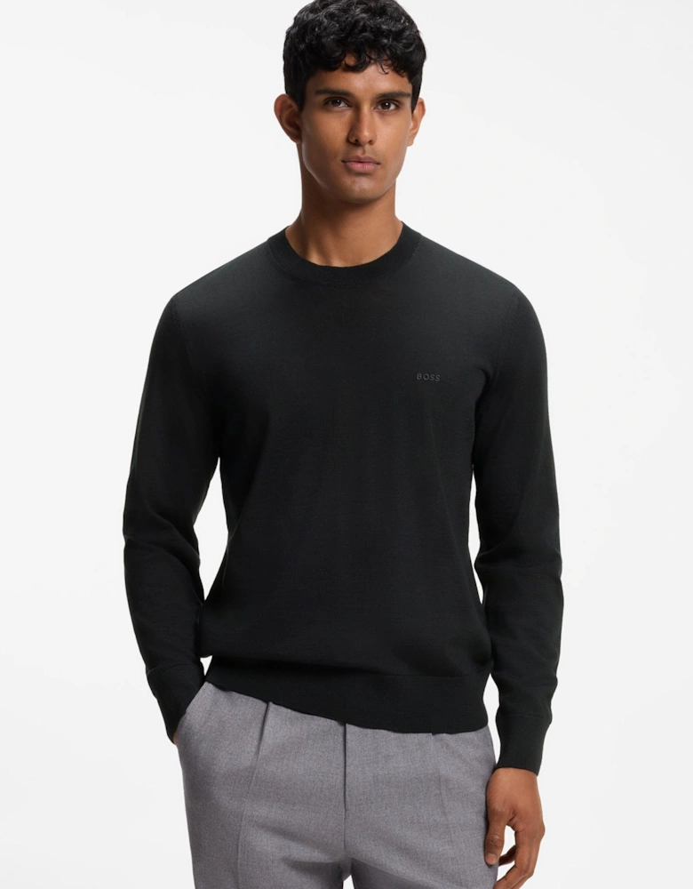 BOSS Black H Leno L Sweater 001 Black