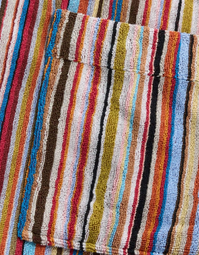PAUL SMITH TOWELING DRESSING GOWN SIGNATURE STRIPE