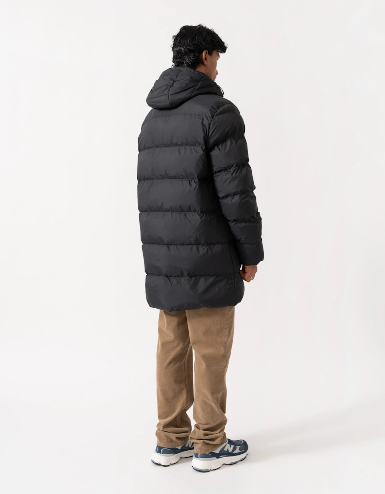 GANT Active Cloud Mens Mid Length Jacket - 5 Black