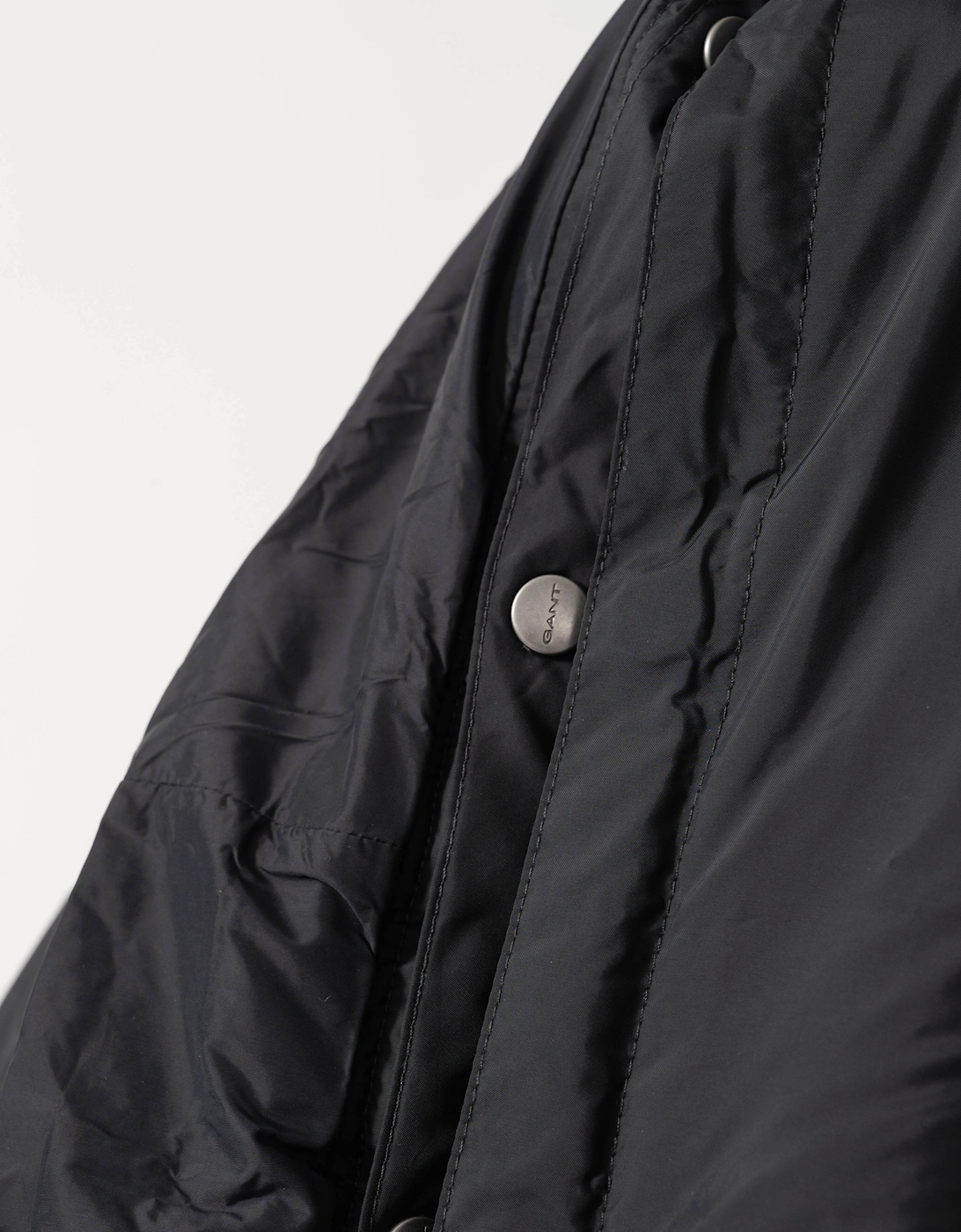 GANT Active Cloud Mens Mid Length Jacket - 5 Black