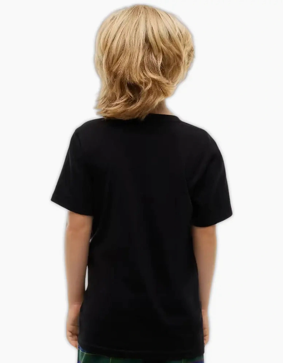 2-Pack Flag Logo Boys T-Shirts, Black / Dark Grey Heather