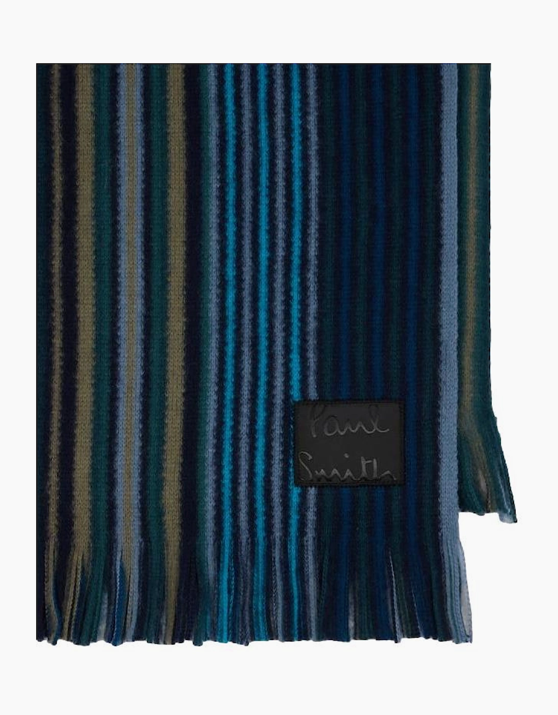 Paul Smith  Double Side Stripe Scarf 48 Inky