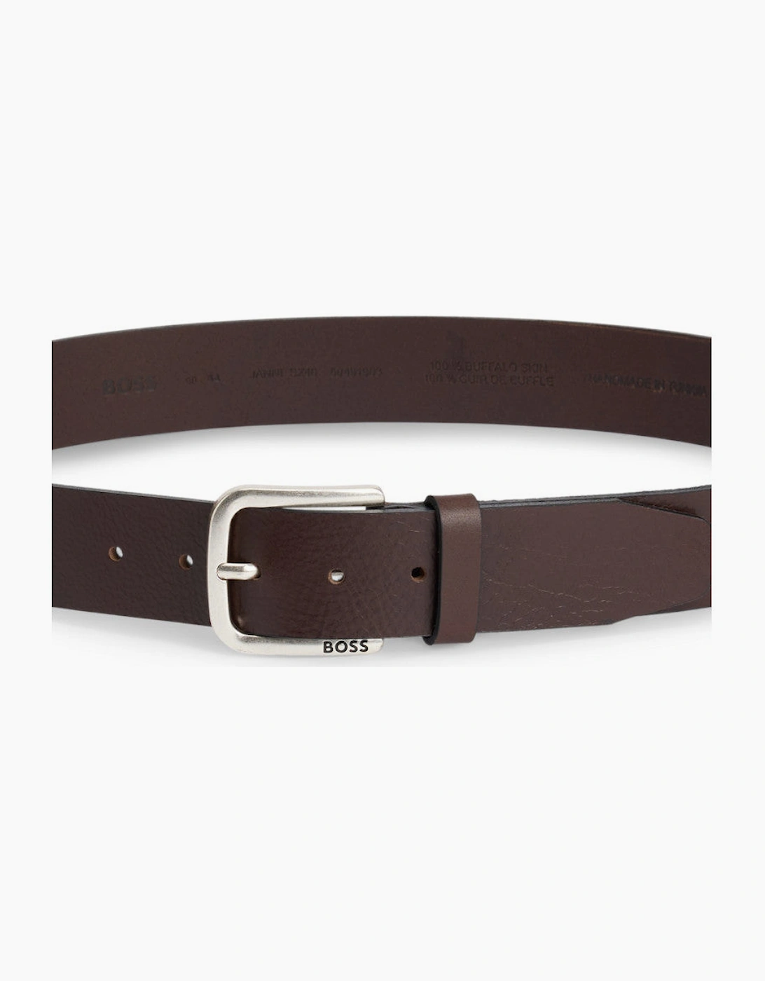 BOSS Black Janni Sz40 Belt 202 Dk Brown