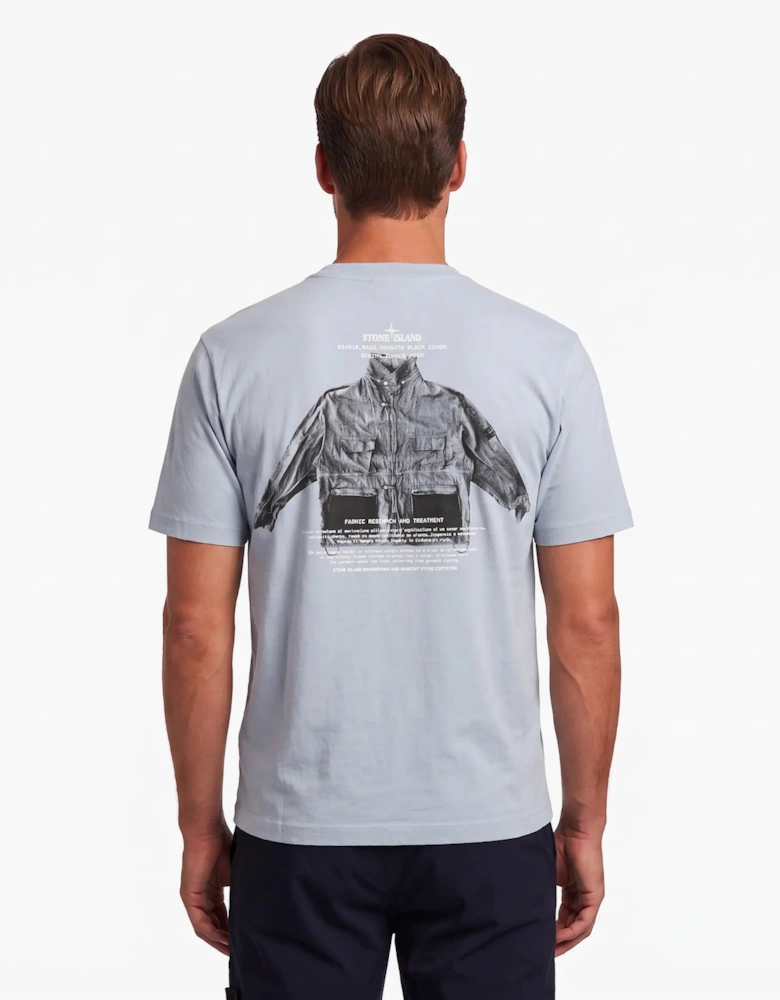 Stone Island Archivo Print Crewneck T-Shirt Ash Grey