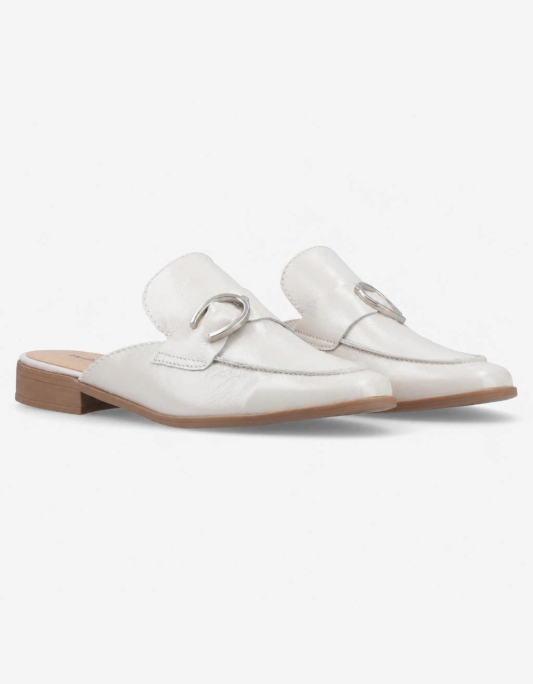 Hush Puppies CALLA Womens Mules Sandals Ivory