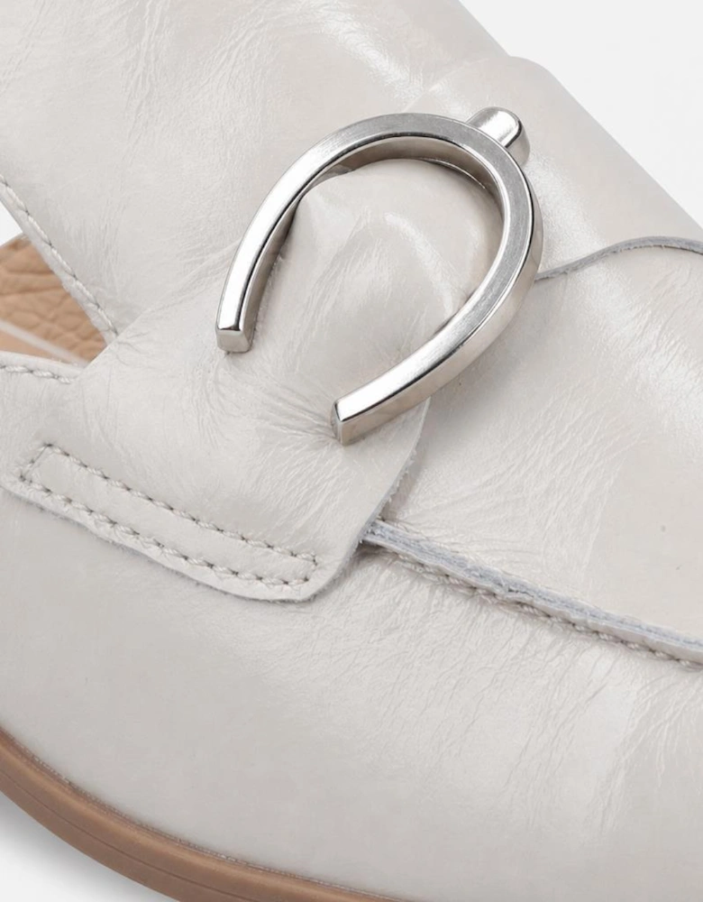 Hush Puppies CALLA Womens Mules Sandals Ivory