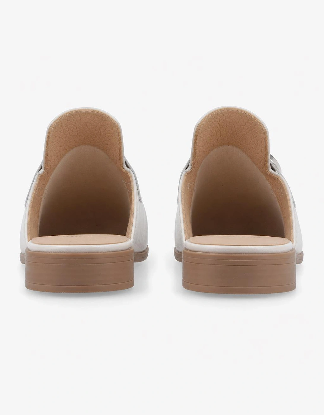 Hush Puppies CALLA Womens Mules Sandals Ivory