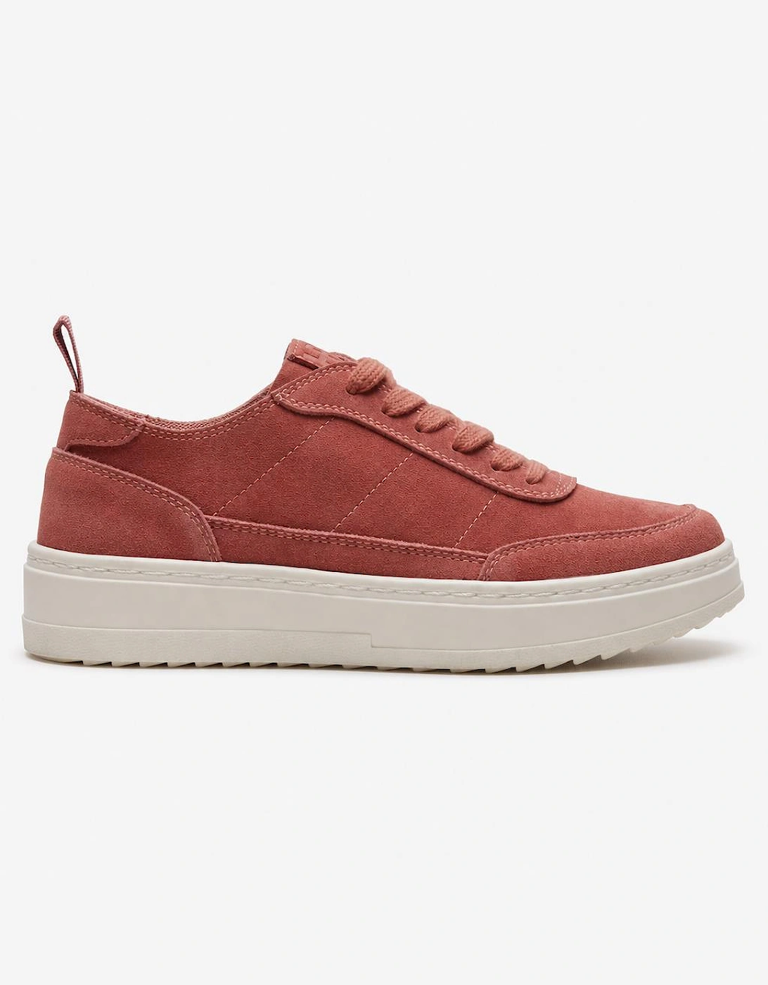 Hush Puppies NESTA Womens Casual Trainers Dark Pink