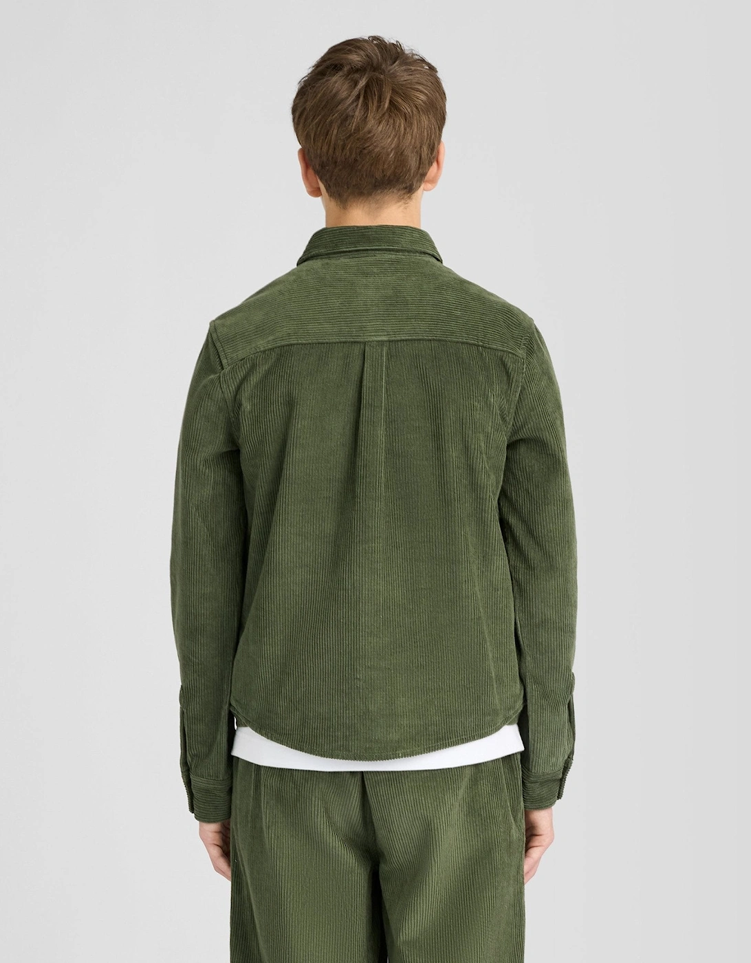 Long Sleeve Corduroy Shirt
