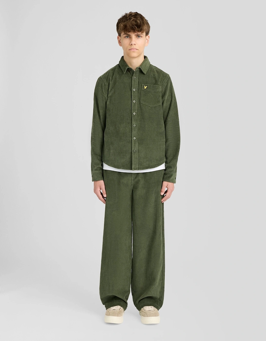 Long Sleeve Corduroy Shirt