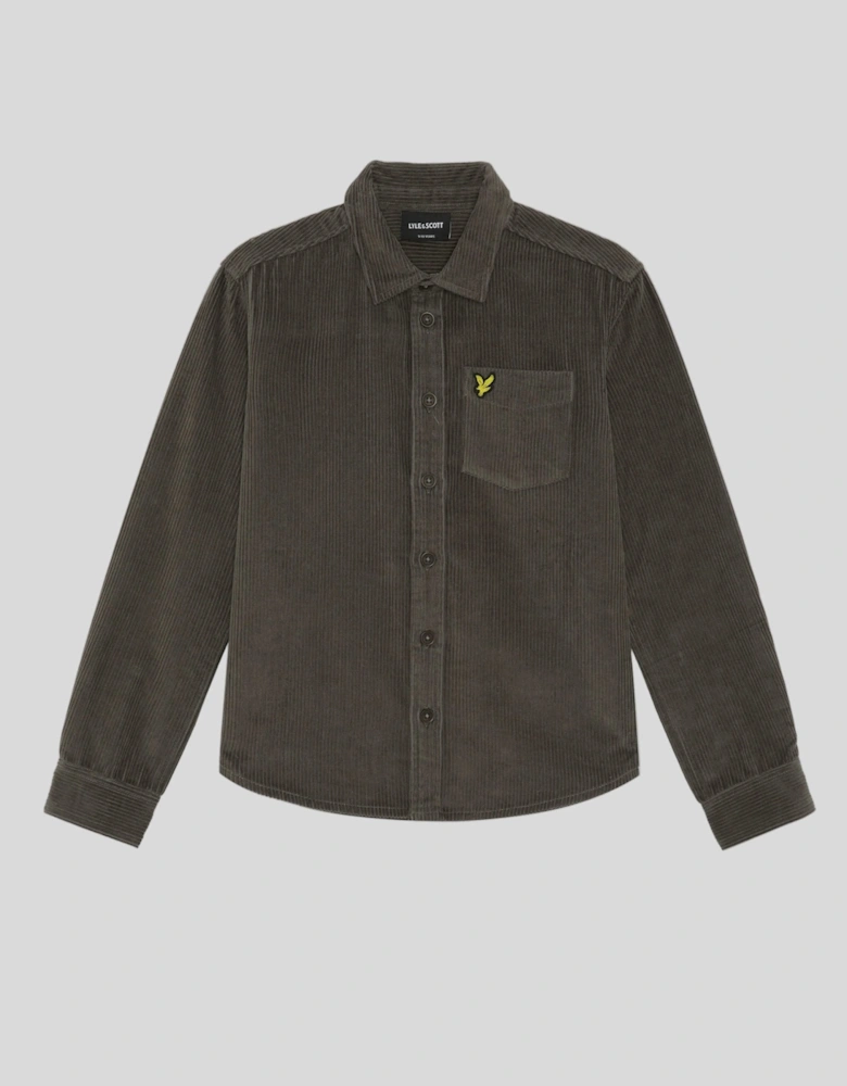 Long Sleeve Corduroy Shirt