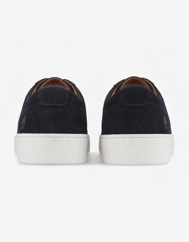 Hush Puppies RIVEN Mens Casual Trainers Navy