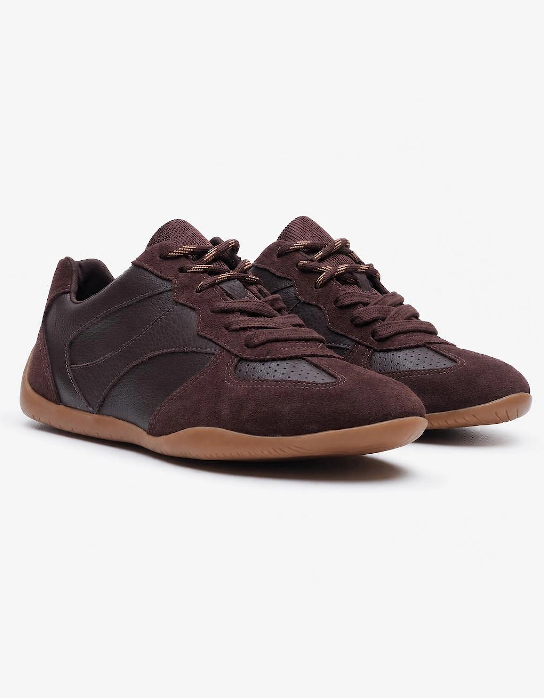 Hush Puppies JOVIE Womens Casual Trainers Brown