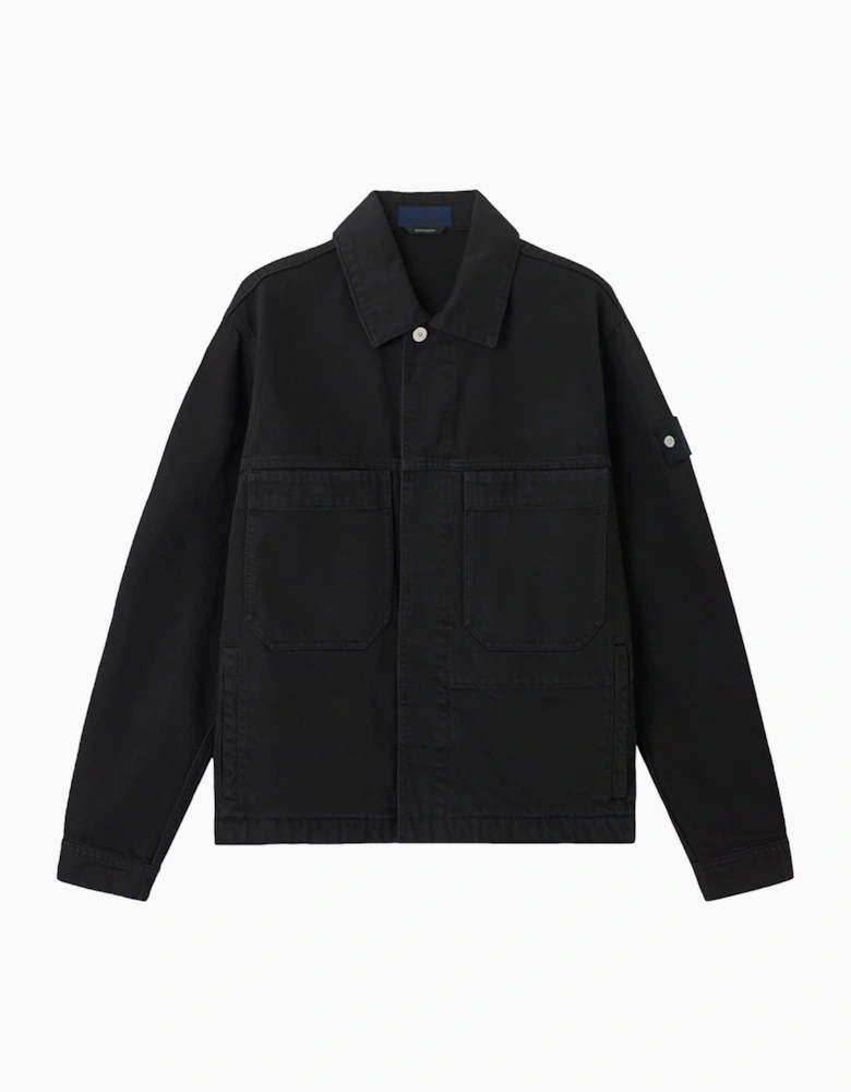 4100006 Light Bull Coach Jacket Black