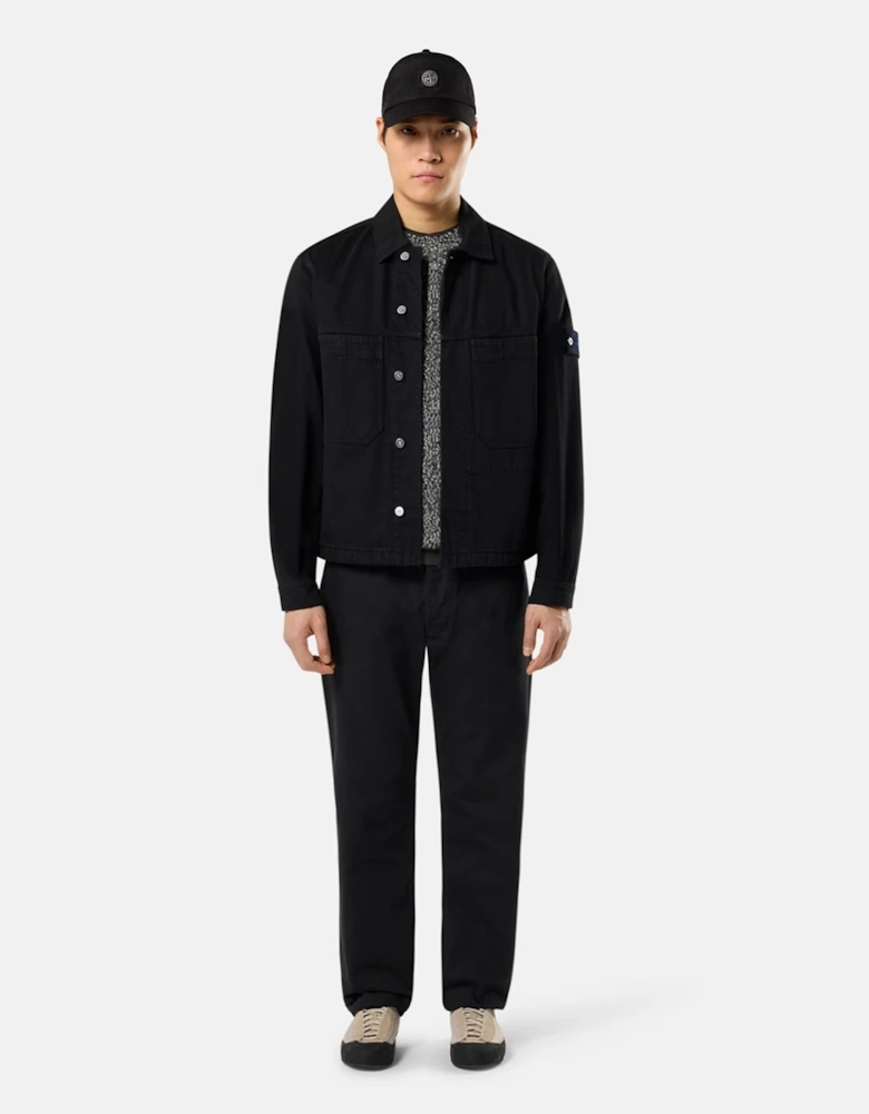 4100006 Light Bull Coach Jacket Black