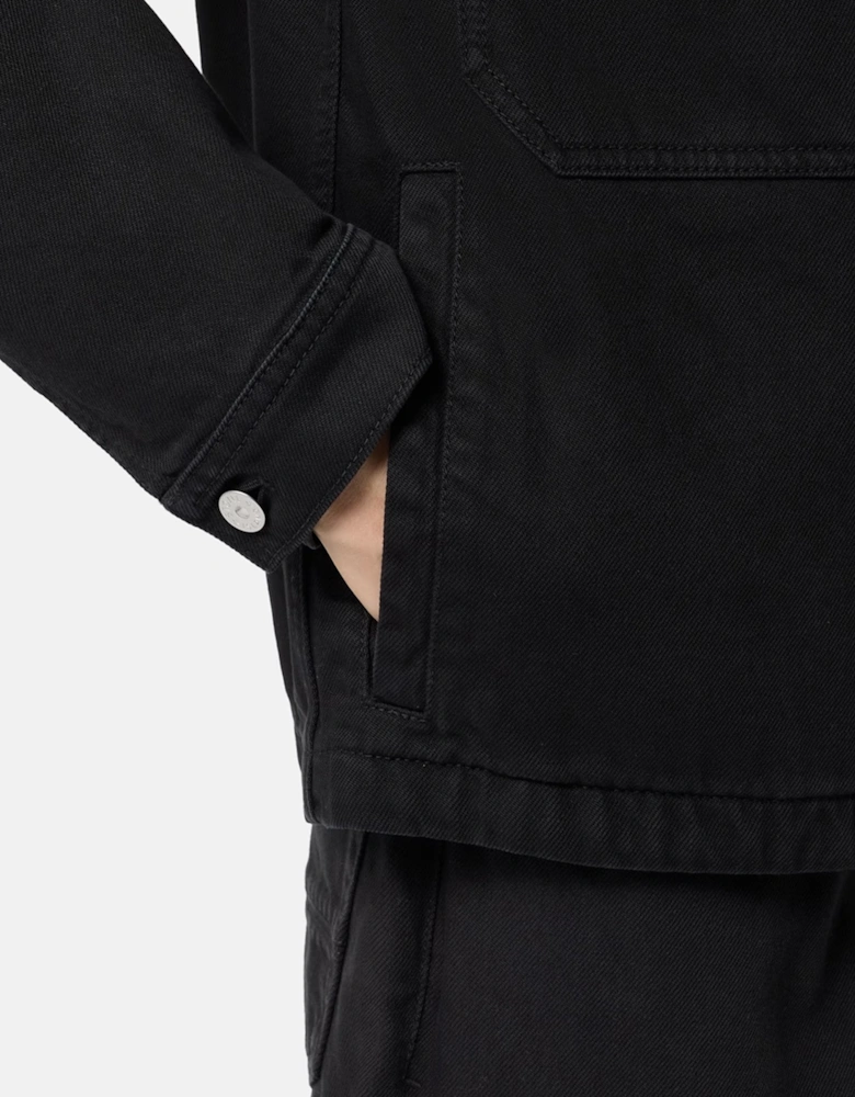 4100006 Light Bull Coach Jacket Black