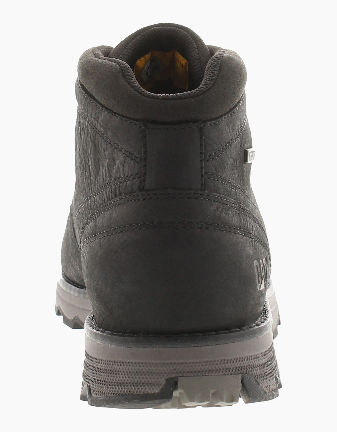 Caterpillar Mens Smart Boots Elude Waterproof Leather Lace Up black UK Size