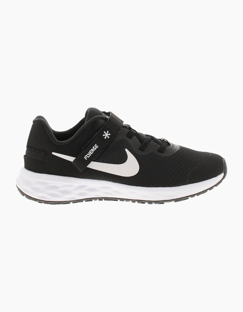 Nike Infants Boys Trainers Revolution 6 Flyease Nn Ps Touch Fastening black whit