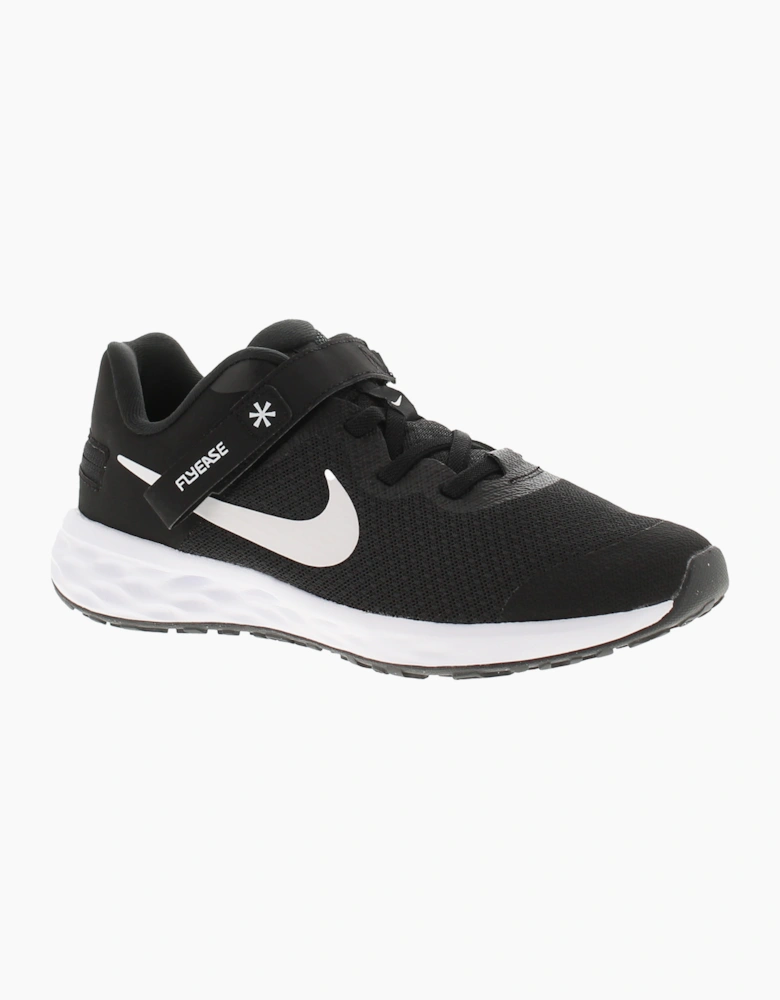 Nike Infants Boys Trainers Revolution 6 Flyease Nn Ps Touch Fastening black whit