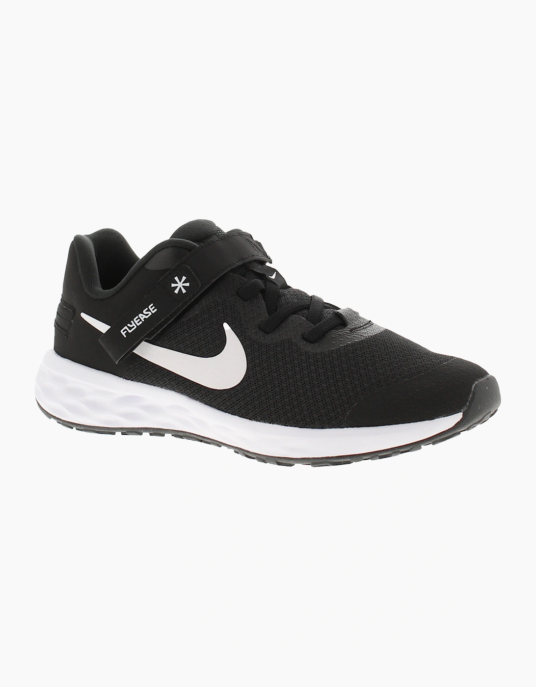 Nike Infants Boys Trainers Revolution 6 Flyease Nn Ps Touch Fastening black whit